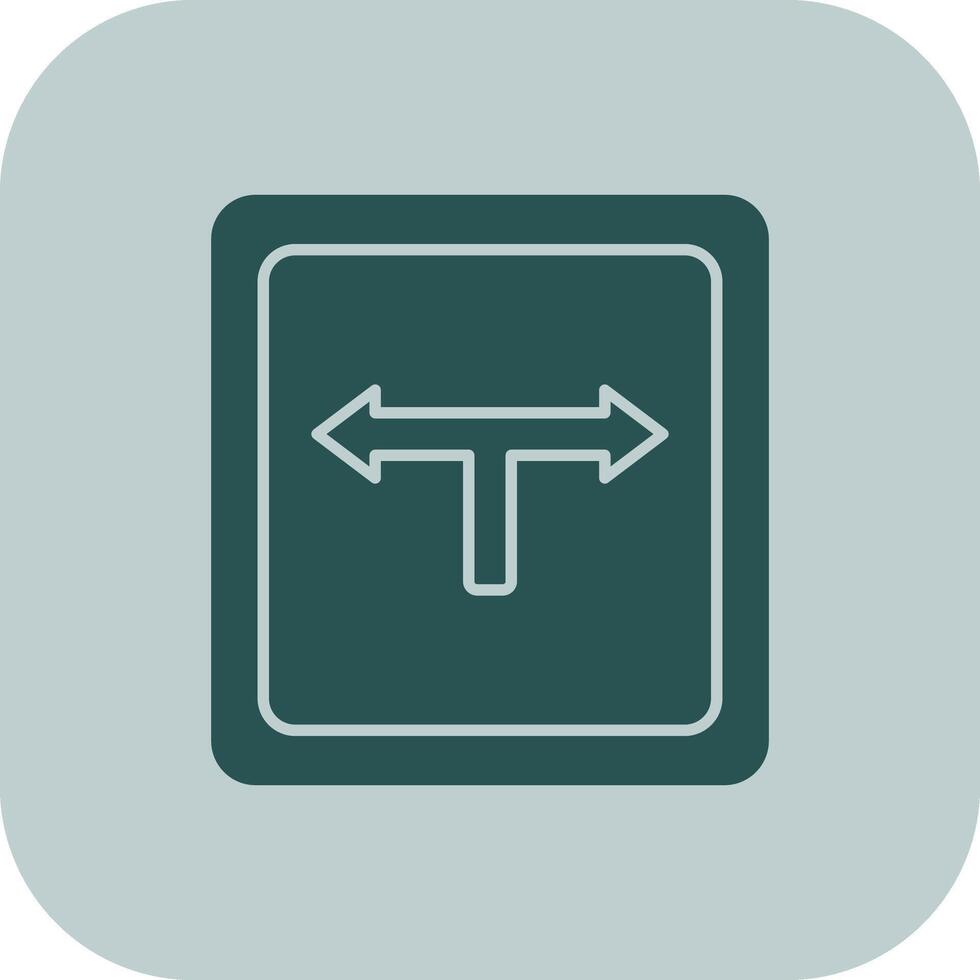 Direction Glyph Tritone Icon vector