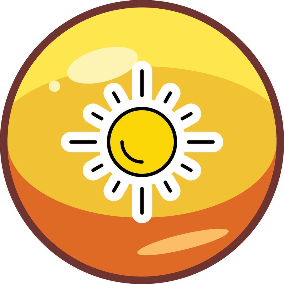 Sun Vector Icon