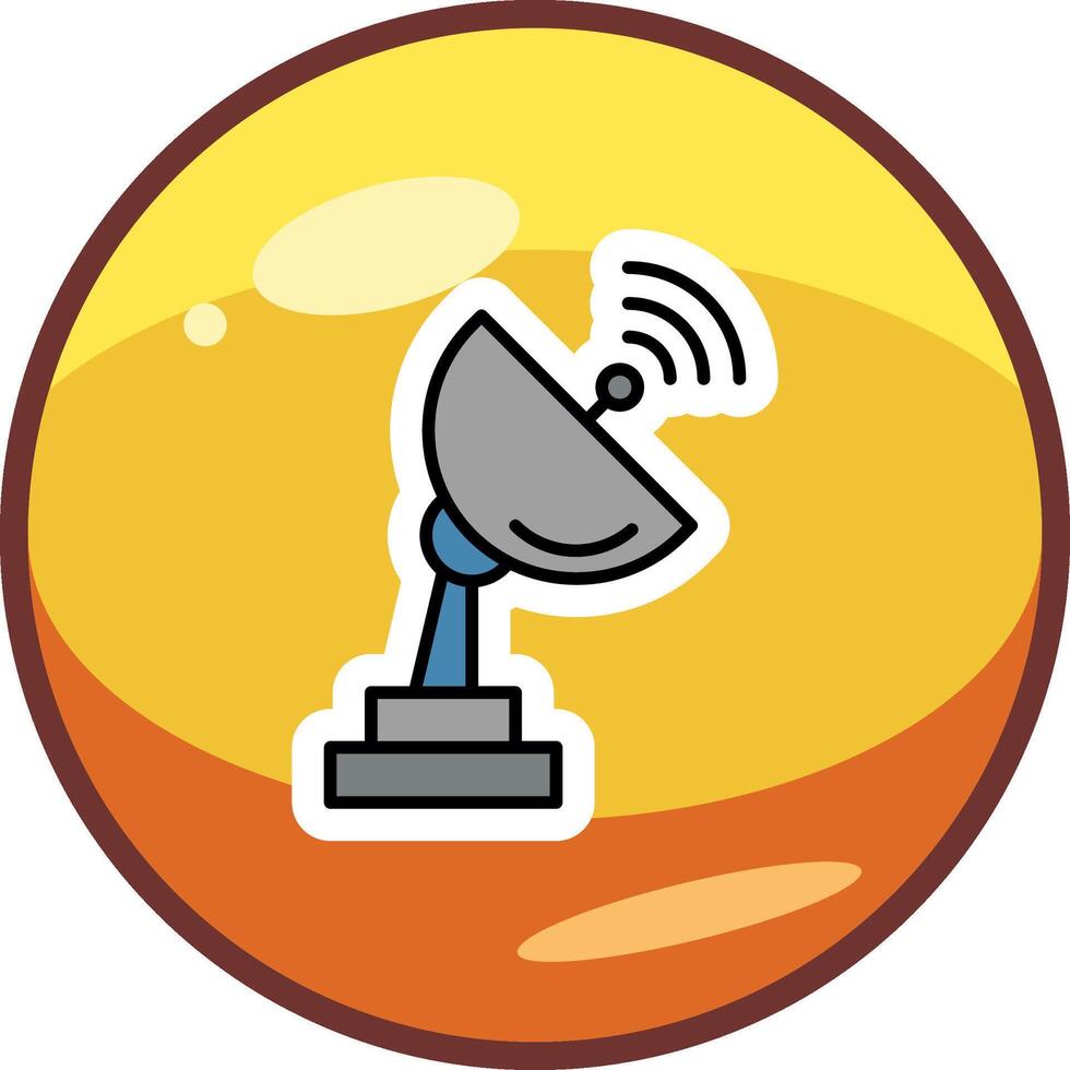 Satellite Dish Vector Icon