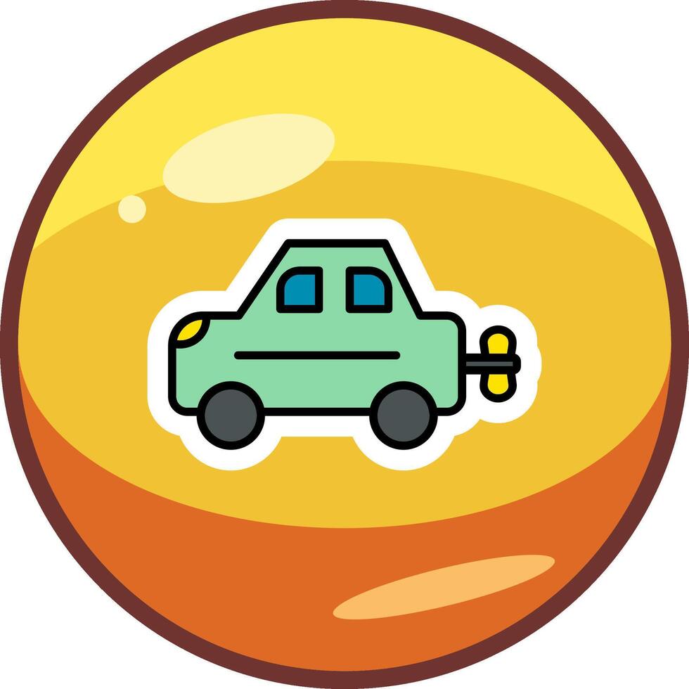 Car Toy Vector Icon