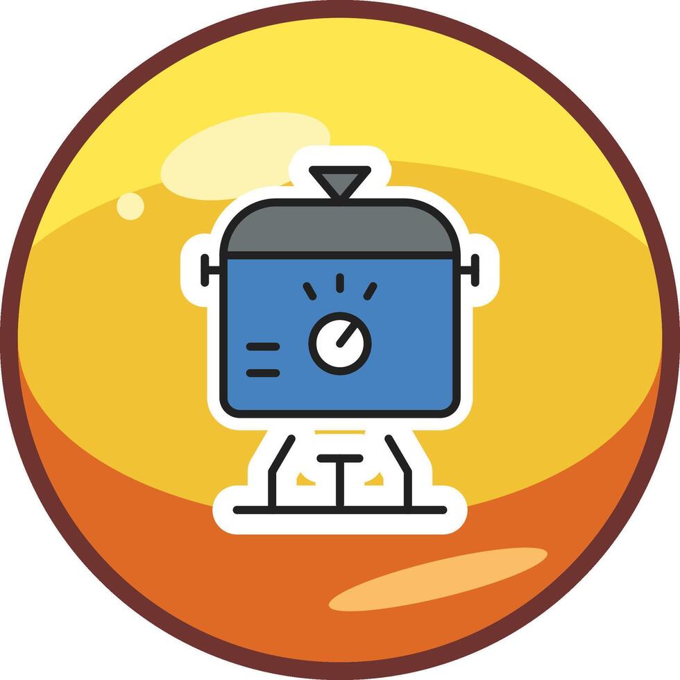 Slow Cooker Vector Icon