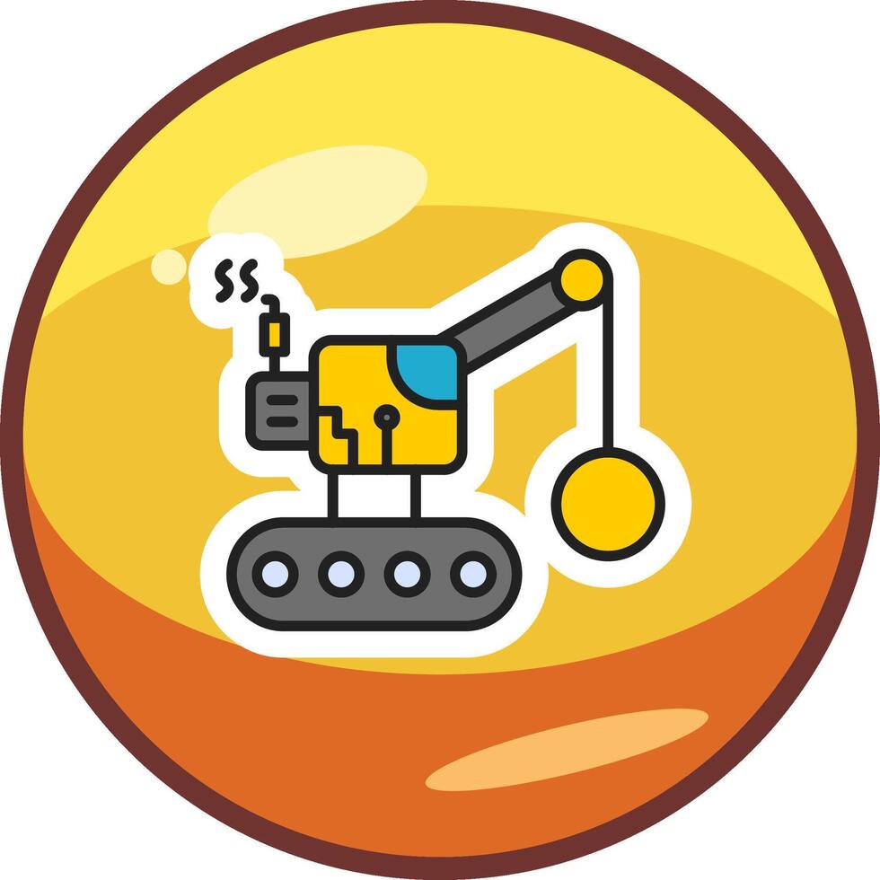 Wrecking Ball Vector Icon
