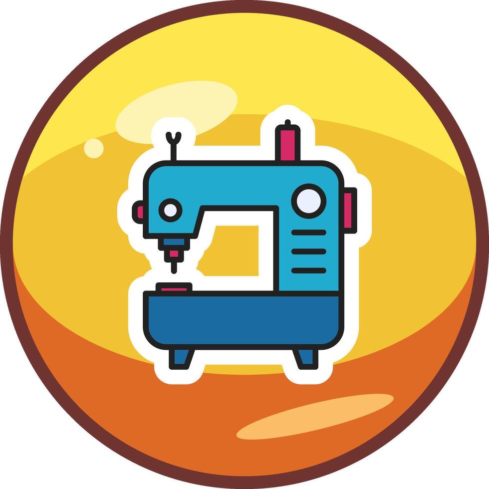 Sewing Machine Vector Icon