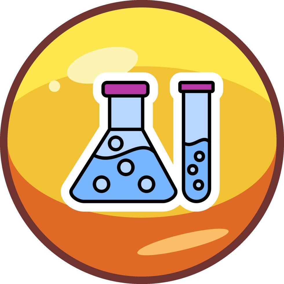 Flask Vector Icon