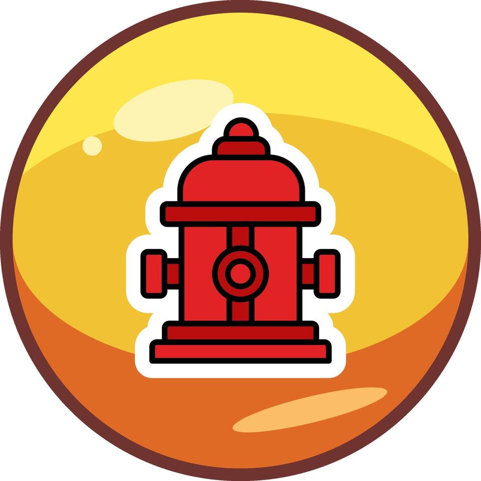 Fire Hydrant Vector Icon