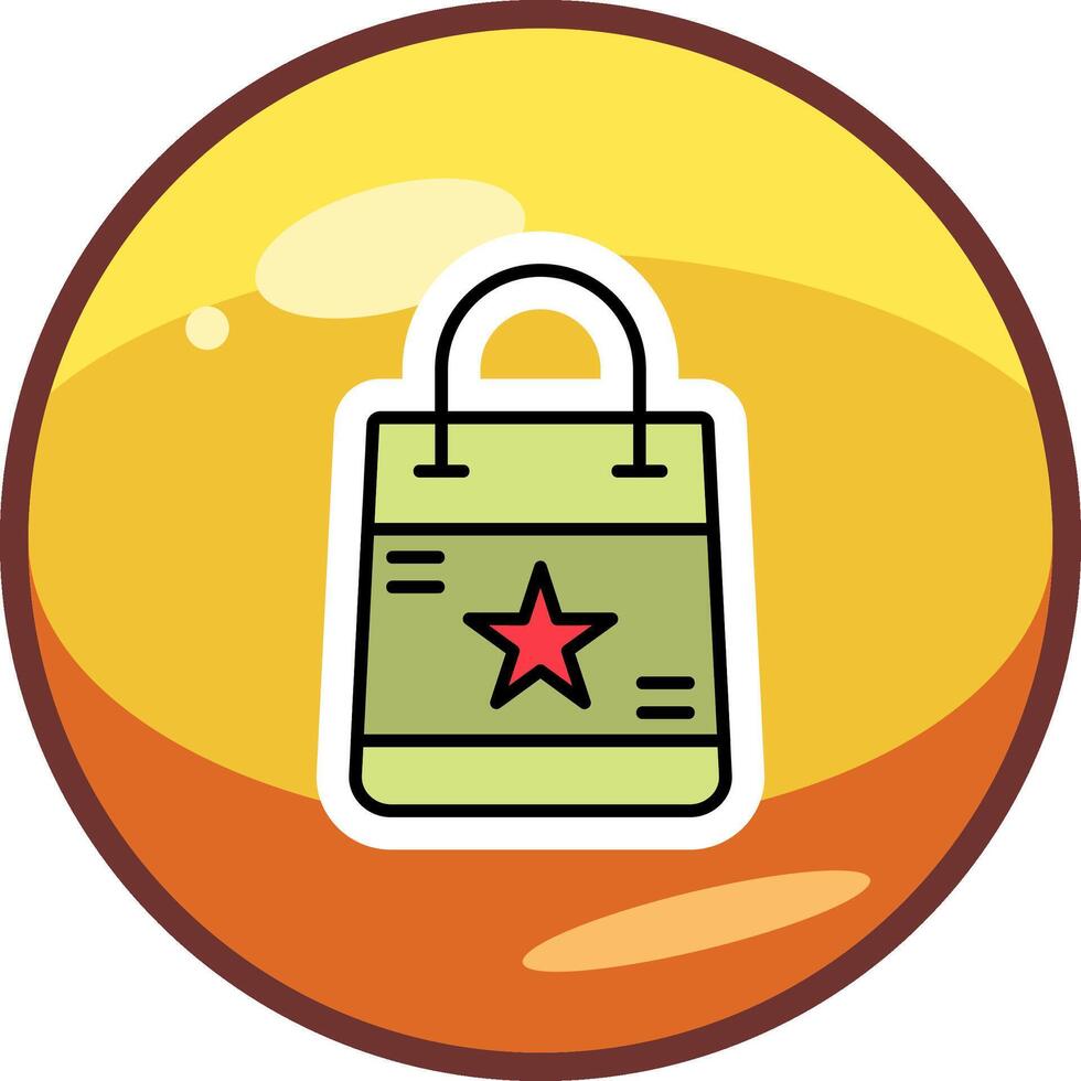 compras bolso vecto icono vector