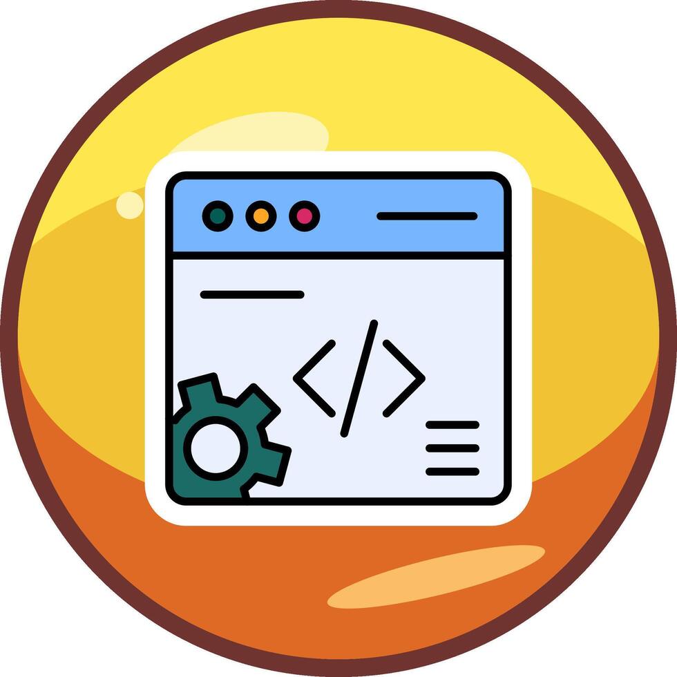 Web Development Vector Icon