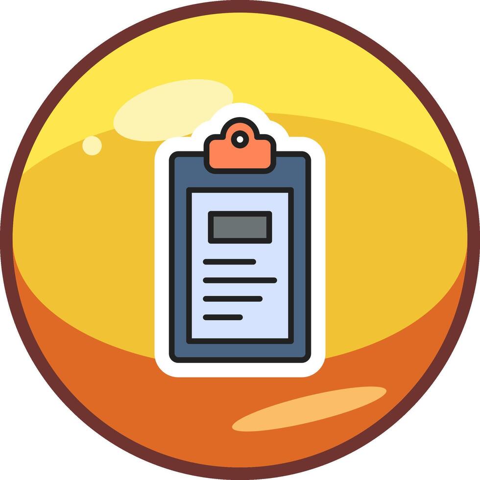 Clipboard Vector Icon