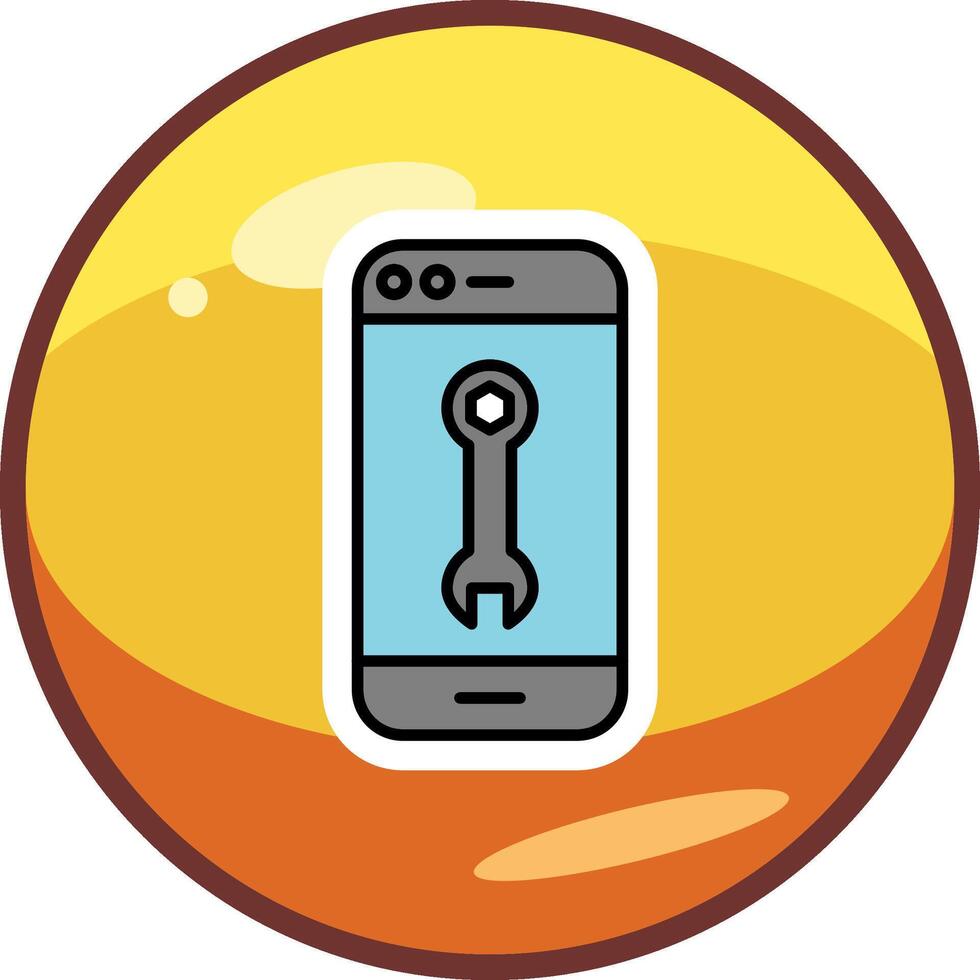 Smartphone Repair Vector Icon