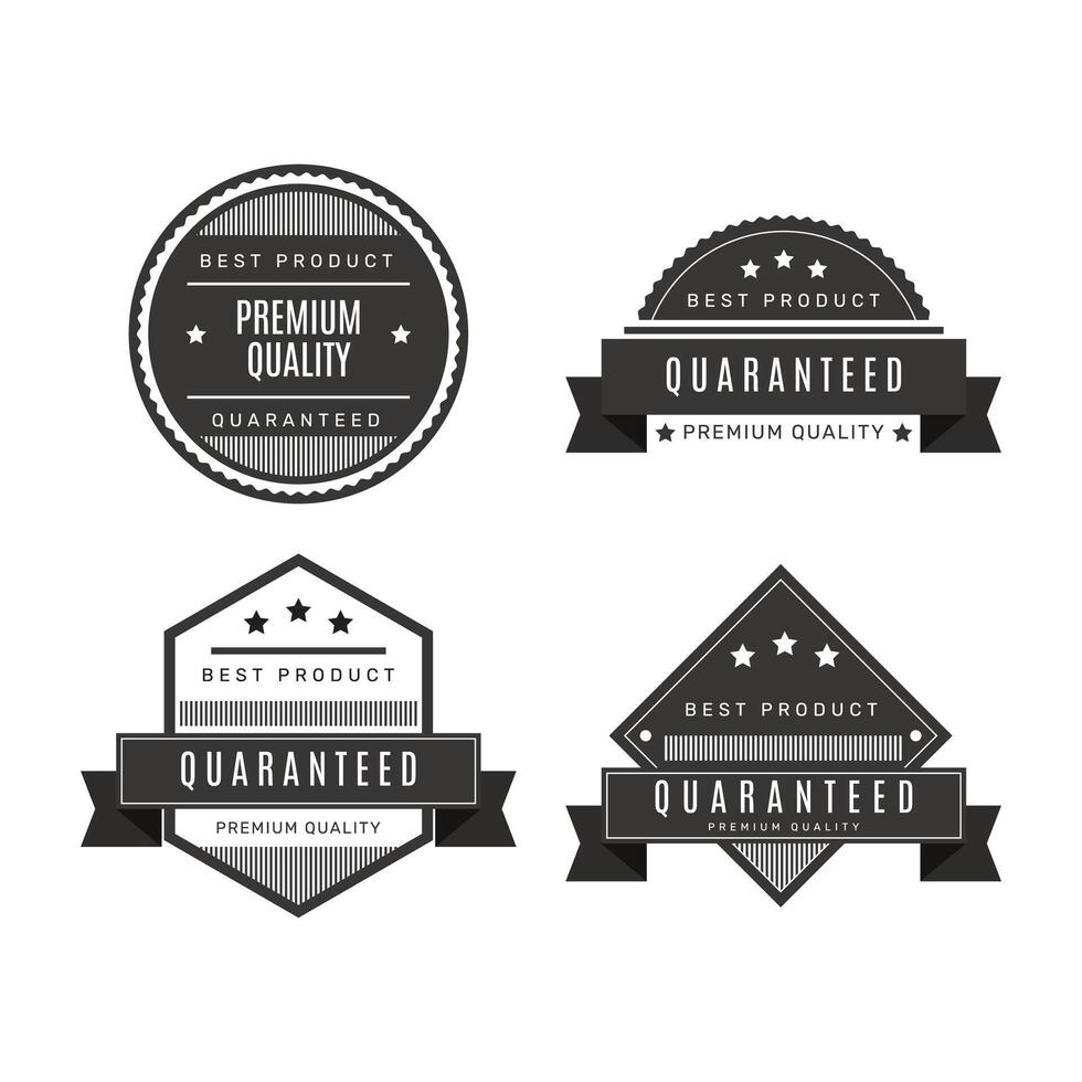 Quality badges and labels - Vector. vector