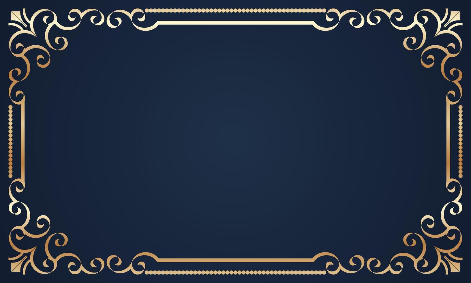 Gold frame art, art frame, ornamental frame. - Vector. vector