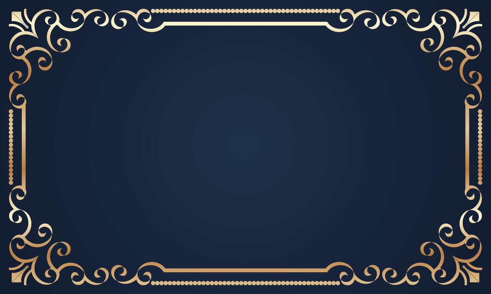 Gold frame art, art frame, ornamental frame. - Vector. vector