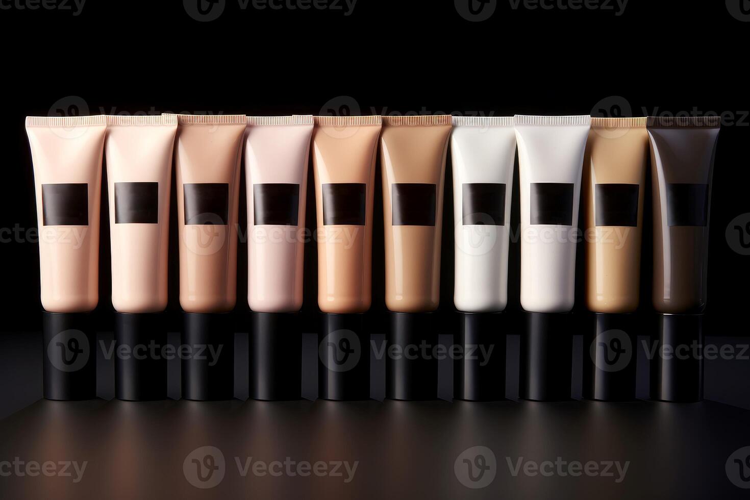 AI generated Lightweight Makeup foundation cream. Generate Ai photo