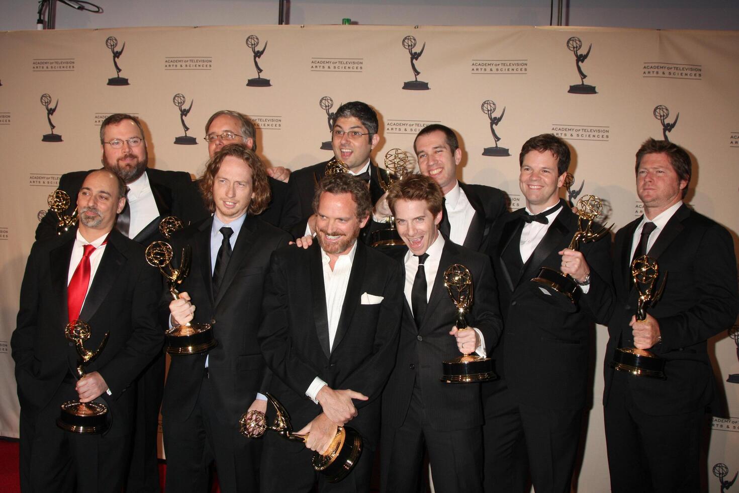 LOS ANGELES - AUG 21  Robot Chicken - Short-Format Animated Program in the Press Room of the 2010 Creative Primetime Emmy Awards at Nokia Theater at LA Live on August 21, 2010 in Los Angeles, CA photo