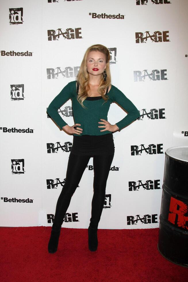 LOS ANGELES - SEPT 30  Izabella Miko arriving at  the RAGE Game Launch at the Chinatowns Historical Central Plaza on September 30, 2011 in Los Angeles, CA photo