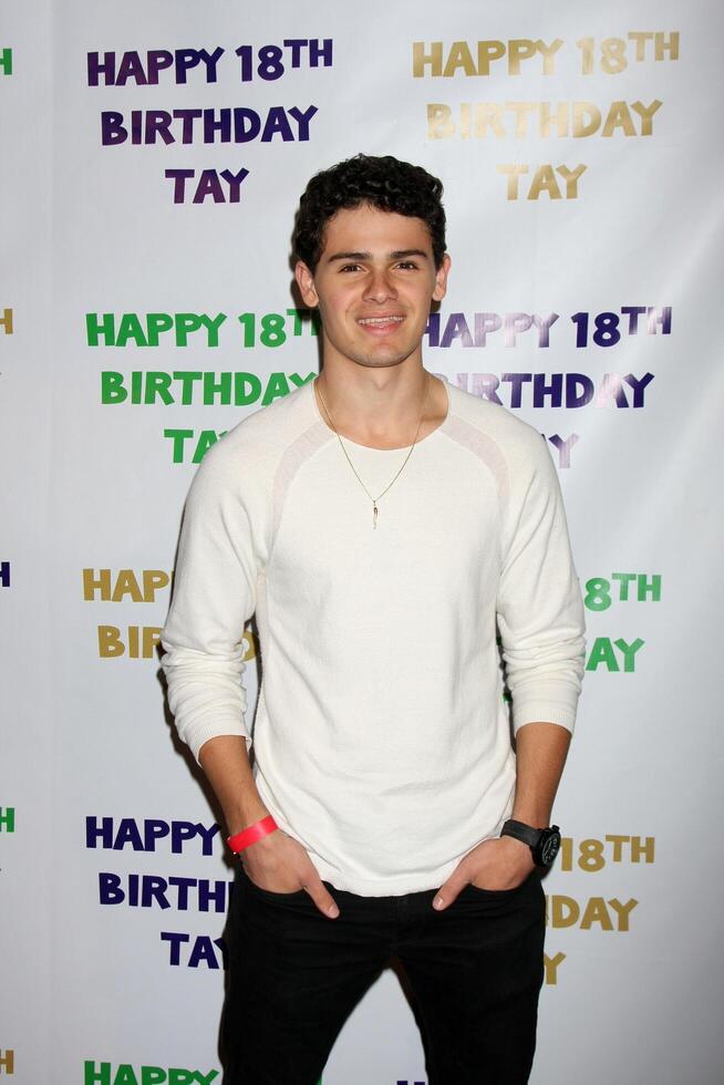LOS ANGELES - OCT 21  Brett DelBuono arriving at Taylor Spreitlers 18th Birthday Party at the Crimson on October 21, 2011 in Los Angeles, CA photo