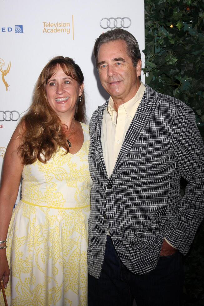 LOS ANGELES - AUG 23  Wendy Bridges, Beau Bridges at the Television Academys Perfomers Nominee Reception at Pacific Design Center on August 23, 2014 in West Hollywood, CA photo