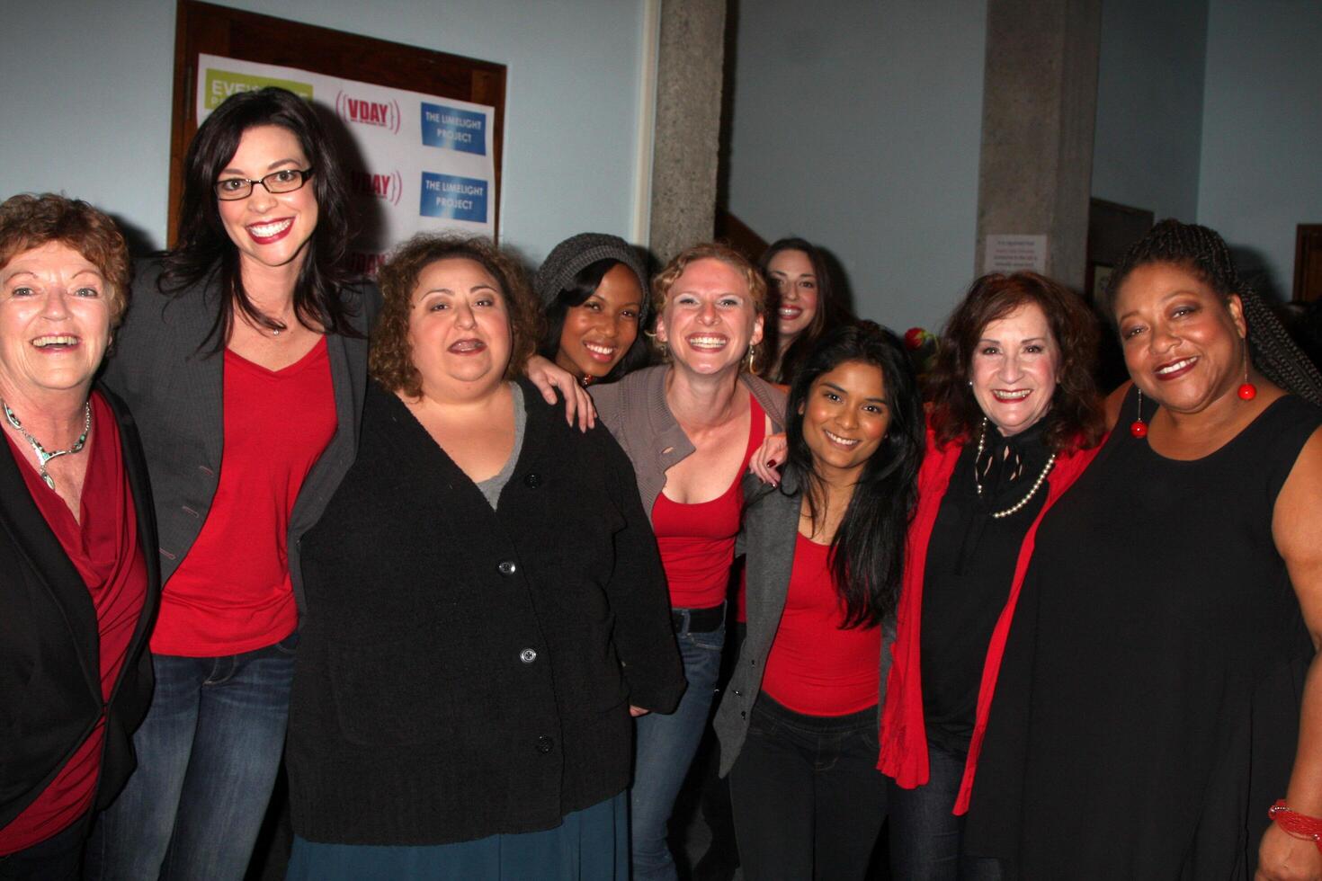 LOS ANGELES - FEB 18  Cast Members at the VDay - Vagaina Monologues Performance at Barnsdall Gallery Theater on February 18, 2011 in Los Angeles, CA photo