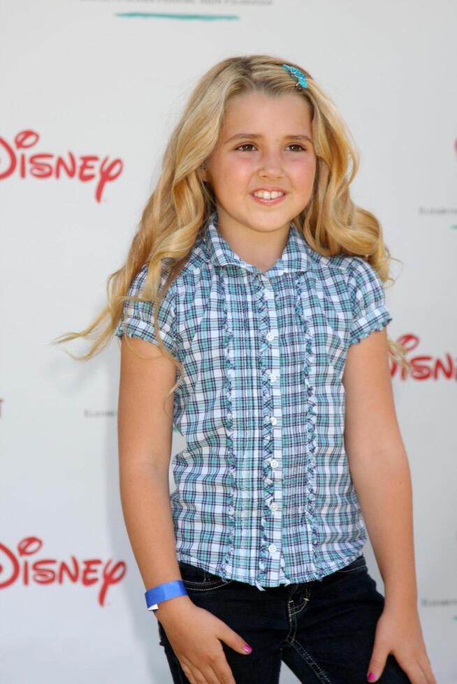 Emily Grace Reaves arriving at A Time For Heroes Celebrity Carnival benefiting the Elizabeth Glaser Pediatrics AIDS Foundation at the Wadsworth Theater Grounds in Westwood  CA on June 7 2009 photo