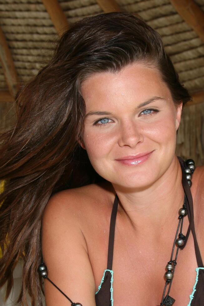 Heather Tom in Bora Bora photo