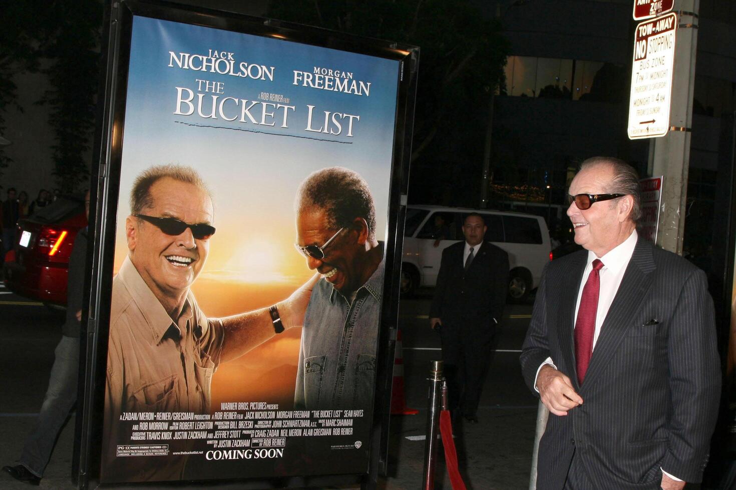 Jack Nicholson Bucket List Premiere ArcLight Cinerama Dome December 16, 2007 Los Angeles, CA  2007 photo