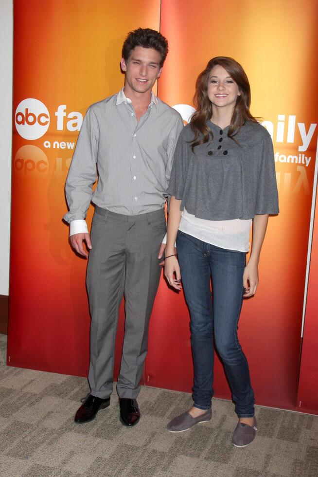 Daren Kagasoff  Shailene Woodley  at the Disney  ABC Television Group Summer Press Junket at the ABC offices in Burbank, CA  on May 29, 2009   2009 photo