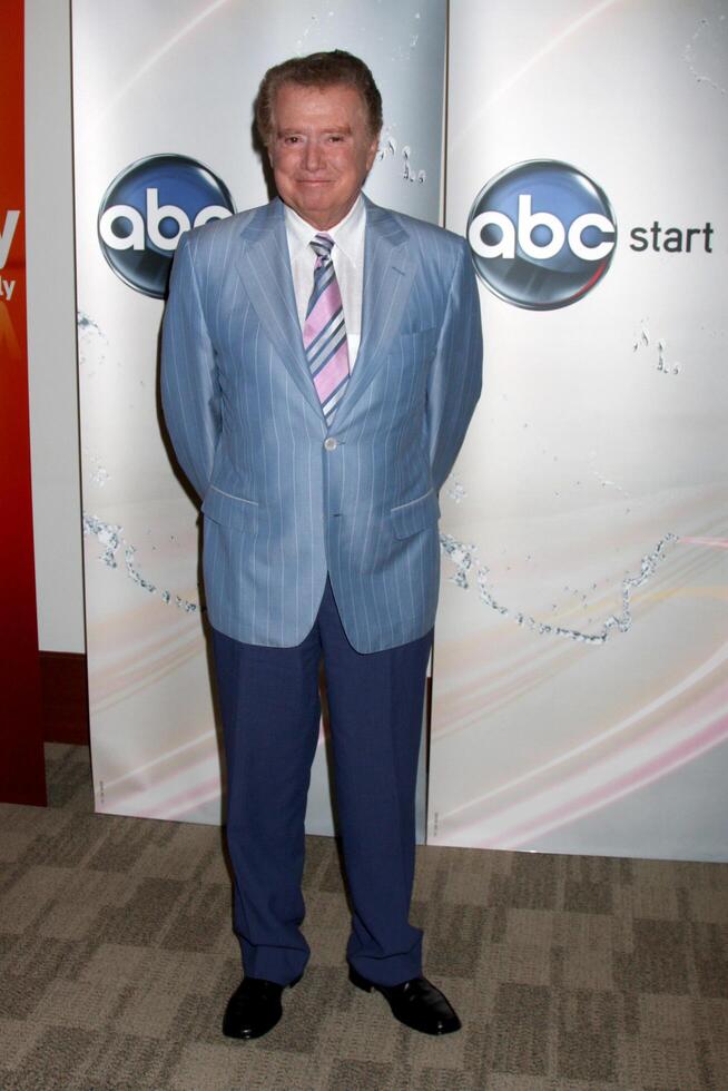 Regis Philbin at the Disney  ABC Television Group Summer Press Junket at the ABC offices in Burbank, CA  on May 29, 2009   2009 photo