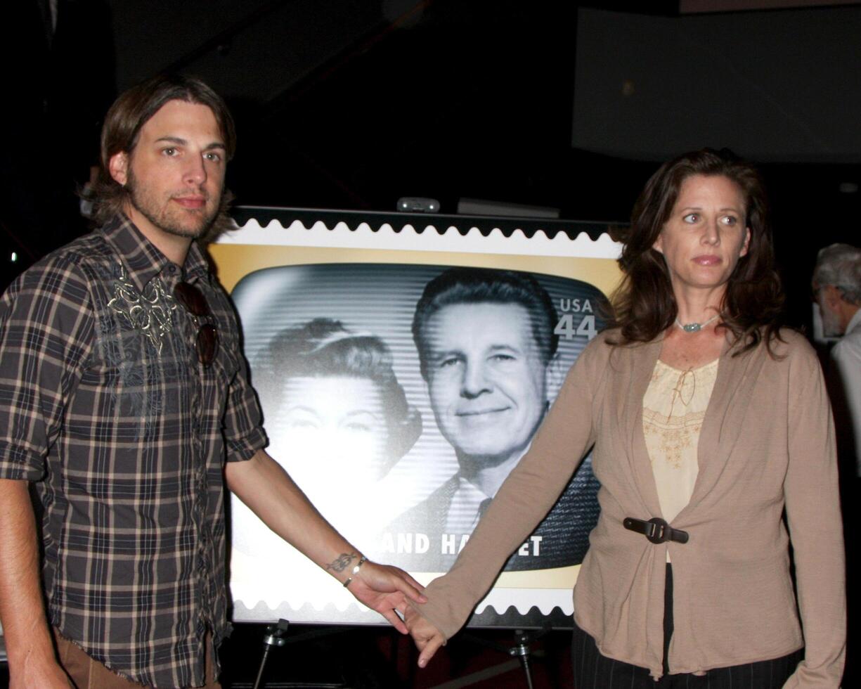 Sam Nelson  sister Tracy Nelson at the USPS Stamp Unveiling of Stamps honoring  Early Television Memeoris at the TV Academy in No Hollywood, CA  on August 11,  2009   2009 photo