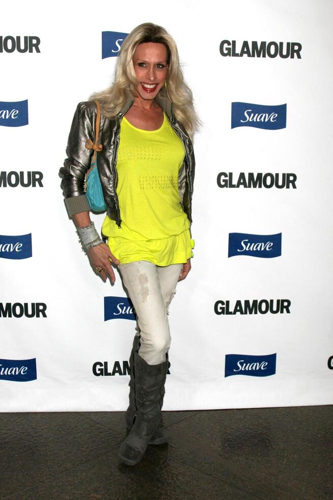 Alexis Arquette  arriving at the Glamour Reel Moments Premieres of a Series of Short Films Written  Directed by Women in Hollywood at the Directors Guild Theater in Los Angeles CAOctober 14 2008 photo