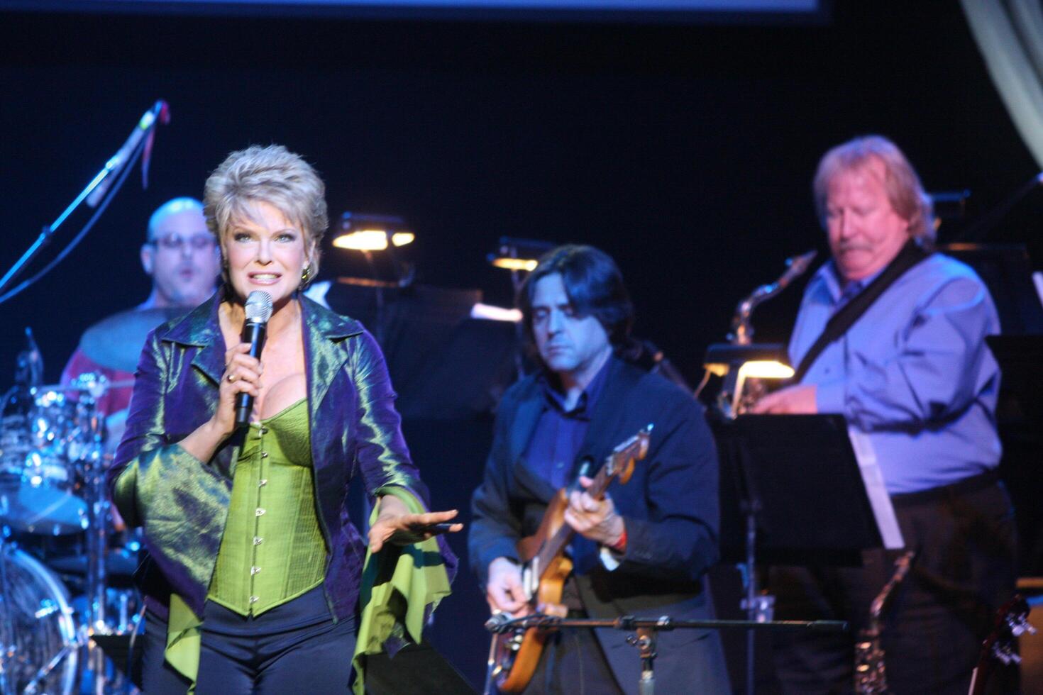 Gloria Loring performing during her show TV Tunez Tonight at the Henry Fonda Theater in Los Angeles, CA on  March 22,  2009   2009 photo