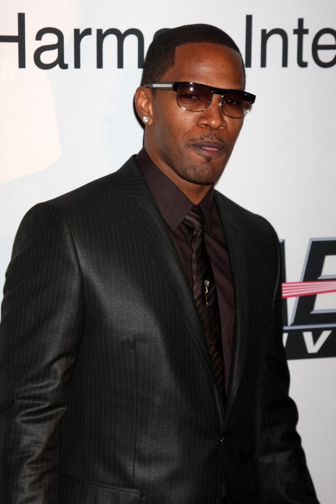 Jamie Foxx  arriving at the Pre-Grammy Party honoring Clive Davis at the Beverly Hilton Hotel in Beverly Hills, CA on  February 7, 2009 photo