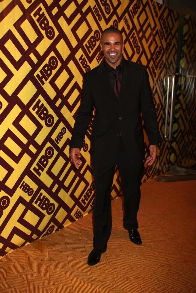 shemar Moore llegando a el hbo enviar dorado globo fiesta a hacia 55, a el beverly Hilton hotel en beverly sierras, California en enero 11, 2009 2008 foto