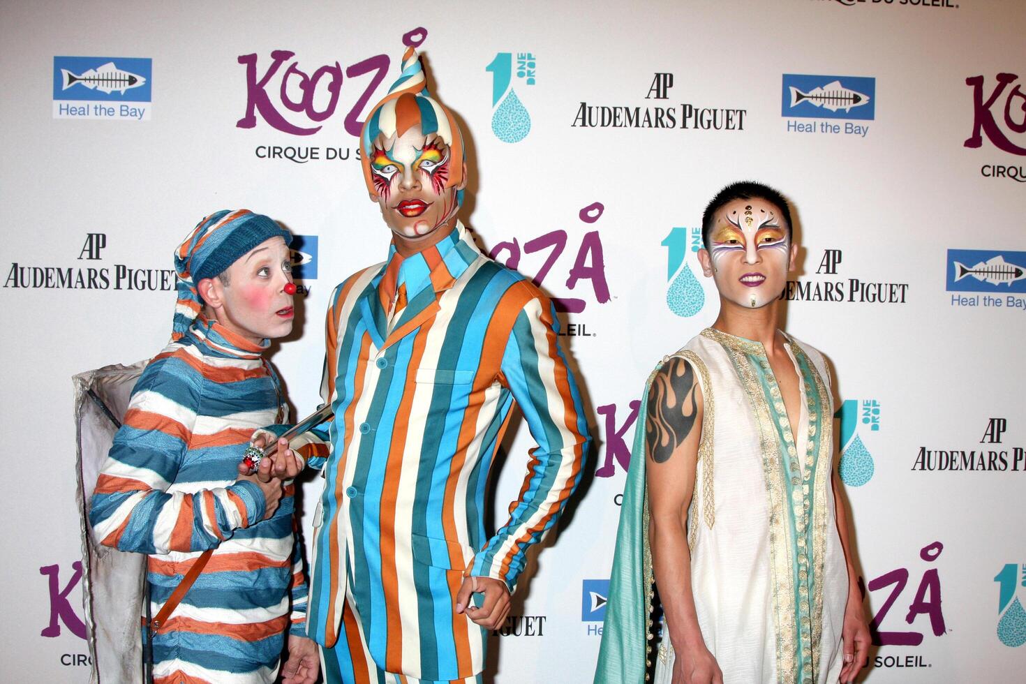 Kooza Performers Kooza A Cirque du Soliel Production Opening Night - Santa Monica  Santa Monica Pier Parking Lot Santa Monica,  CA October 16, 2009 photo
