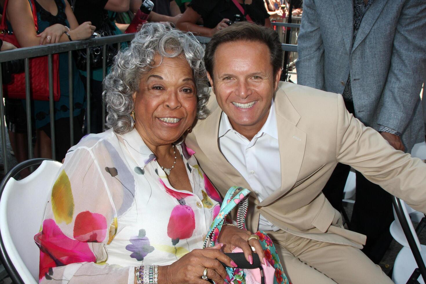 Della Reese  Mark Burnett  at the Mark Burnett Star on the  Hollywood Walk of Fame Ceremony  in Hollywood, CA on July 8, 2009 photo