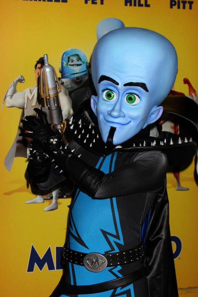 los angeles - oct 30 megamind llega a el megamind la estreno Víspera de Todos los Santos extravagancia a del hombre chino teatro en octubre 30, 2010 en los ángeles, California foto