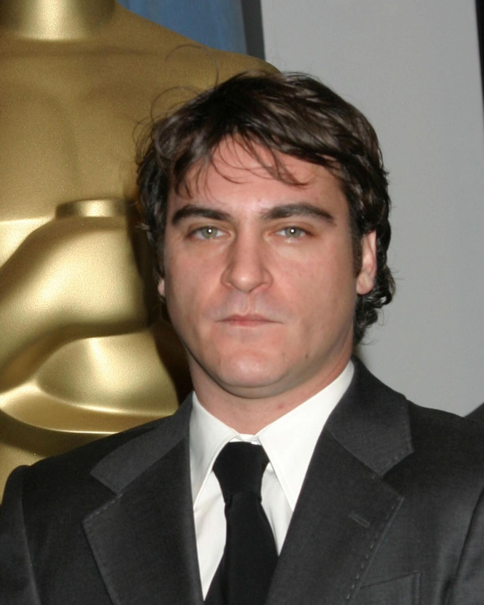 Joaquin Phoenix Oscar Nominee Luncheon Beverly Hilton Hotel February 13 