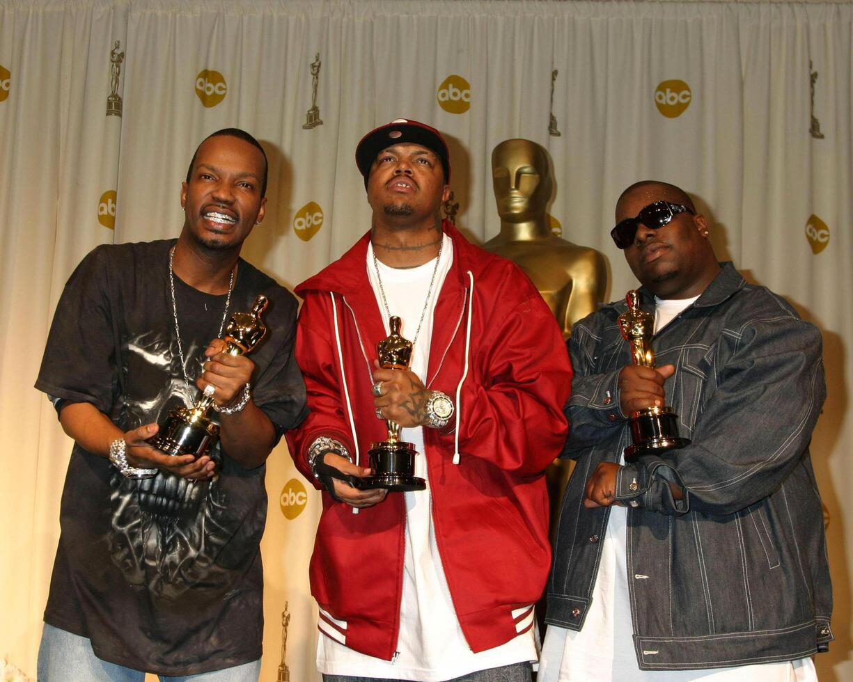 tres6mafia 78º academia premio prensa habitación Kodak teatro hollywood, California marzo 5, 2006 foto