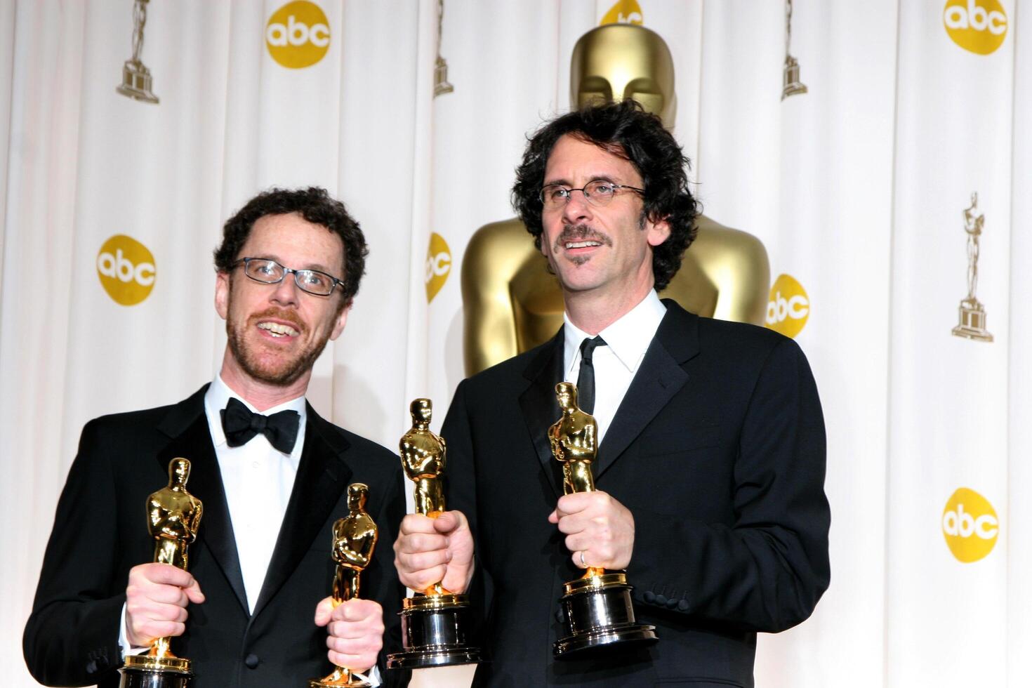Joel  Ethan Coen won 3 Oscars as a team 80th Academy Awards Kodak Theater Los Angeles, CA February 24, 2008 photo
