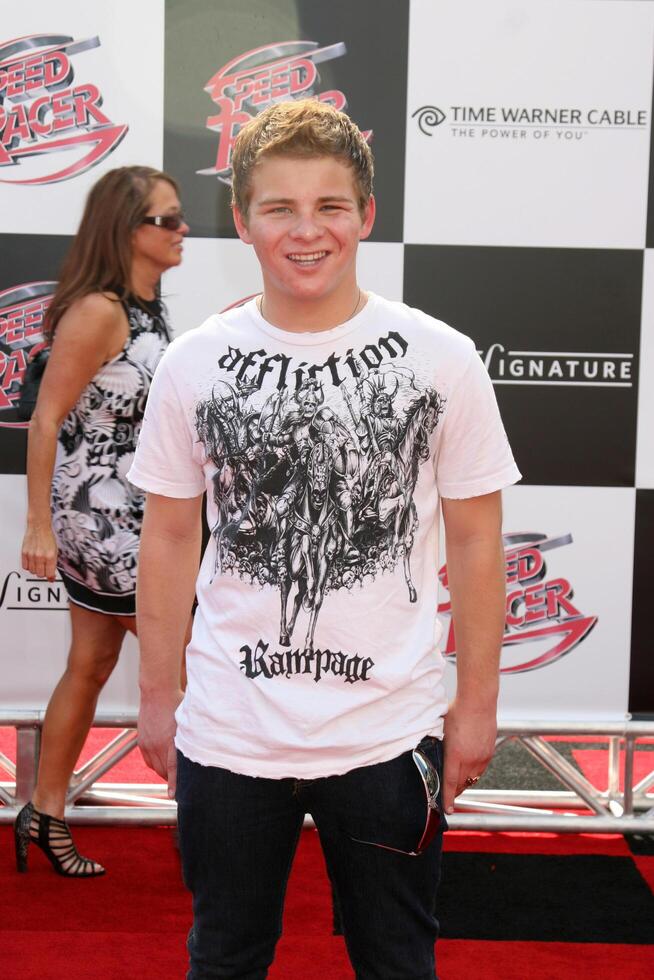 Jonathan Lipnicki Speed Racer Premiere Nokia Theater Los Angeles, CA April 26, 2008 photo