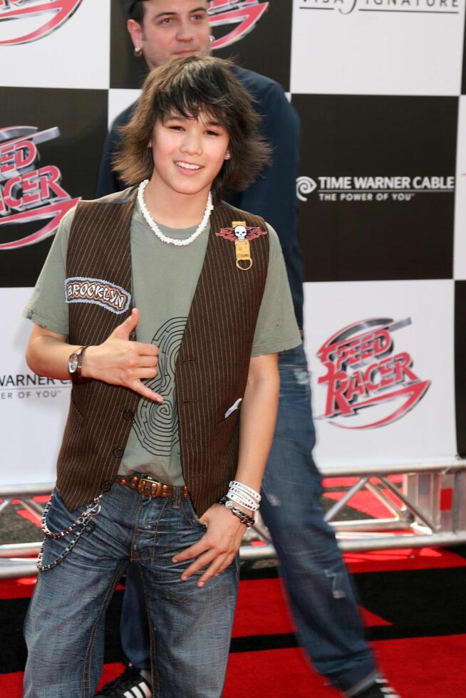 Boo Boo Stewart Speed Racer Premiere Nokia Theater Los Angeles, CA April 26, 2008 photo