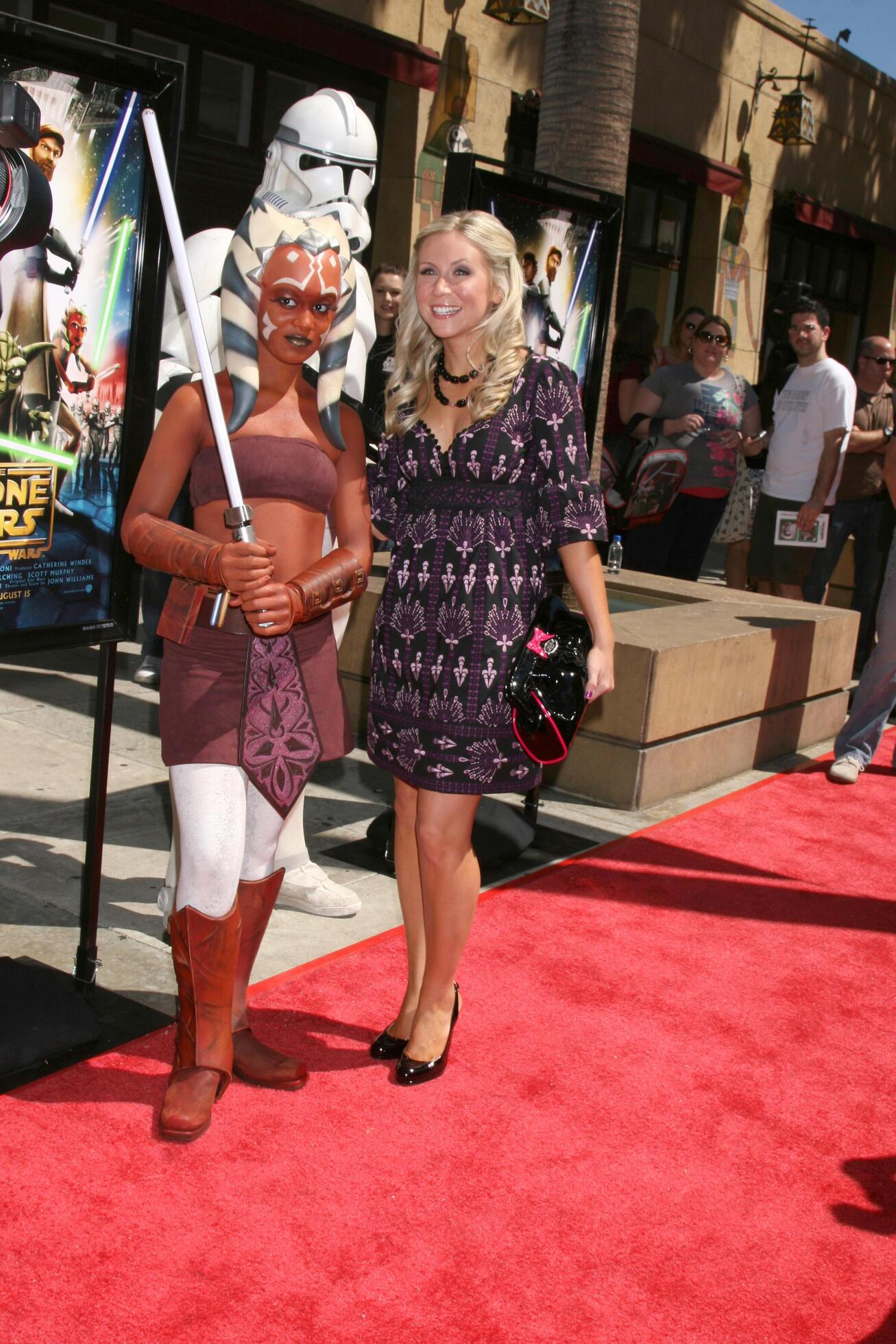 Ahsoka Tano character Ashley Eckstein who voices the character STAR