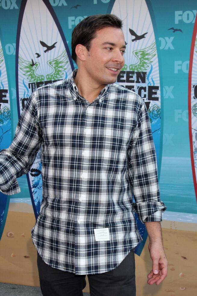 LOS ANGELES - AUGUST 8  Jimmy Fallon arrivals at the 2010 Teen Choice Awards at Gibson Ampitheater at Universal  on August 8, 2010 in Los Angeles, CA photo