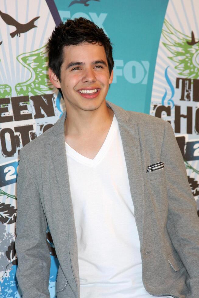 LOS ANGELES - AUGUST 8  David Archuleta in the Press Room  at the 2010 Teen Choice Awards at Gibson Ampitheater at Universal  on August 8, 2010 in Los Angeles, CA photo