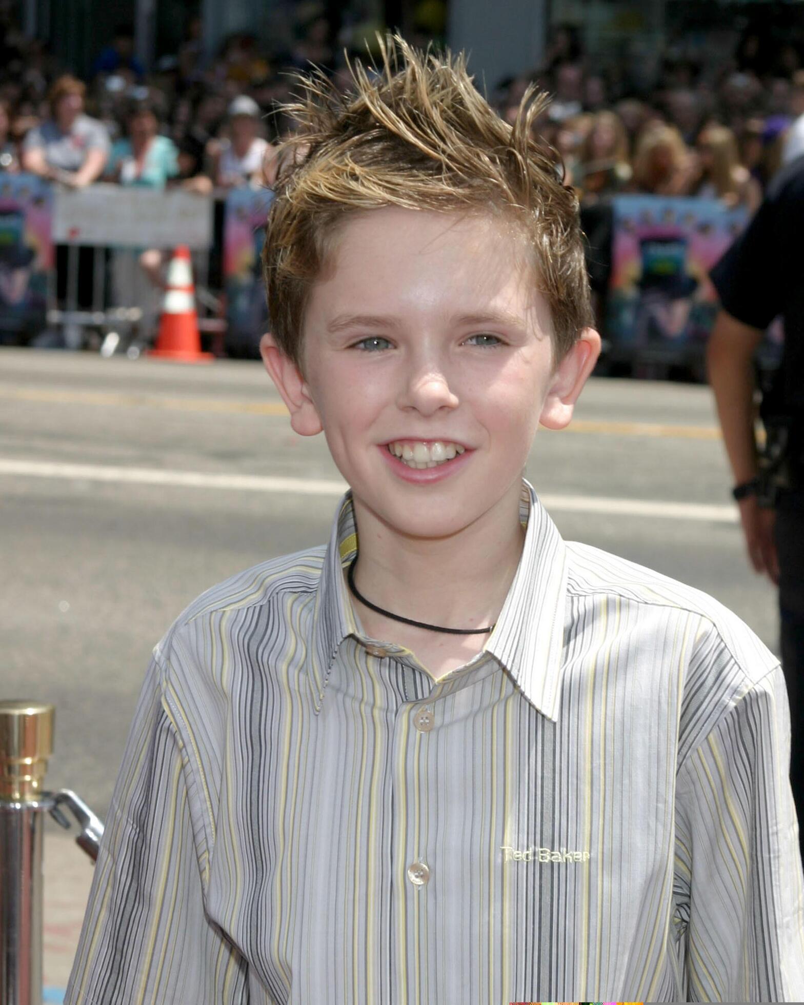 Freddie Highmore Charlie the Chocolate Factory World Premiere Grauman's