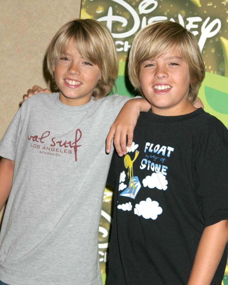 Cole and Dylan Sprouse Disney Kids TV Press Day Rennasaince Hotel Hollywood  Highland Los Angeles, CA July 6, 2005 photo