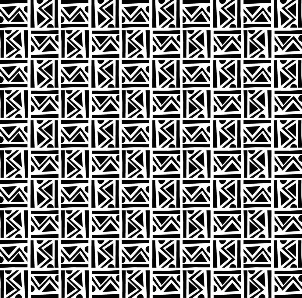 Abstract pattern of geometric shapes vector