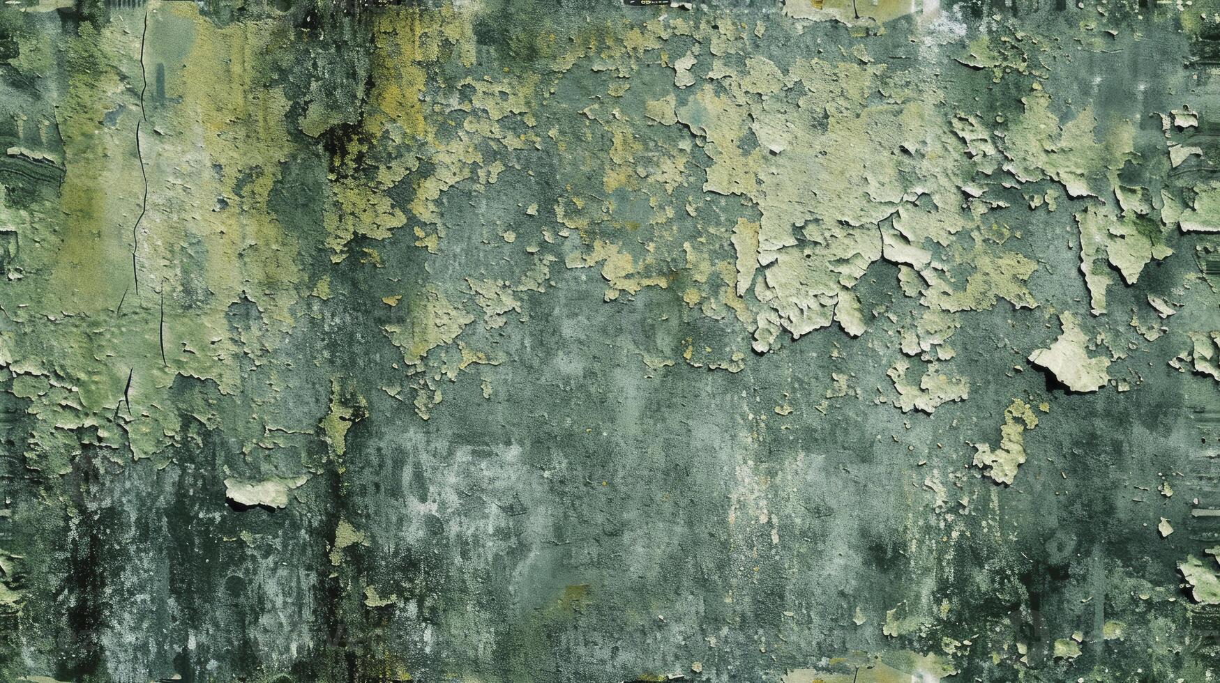 AI generated Edgy and distressed grunge textures where the dominant color is Green photo