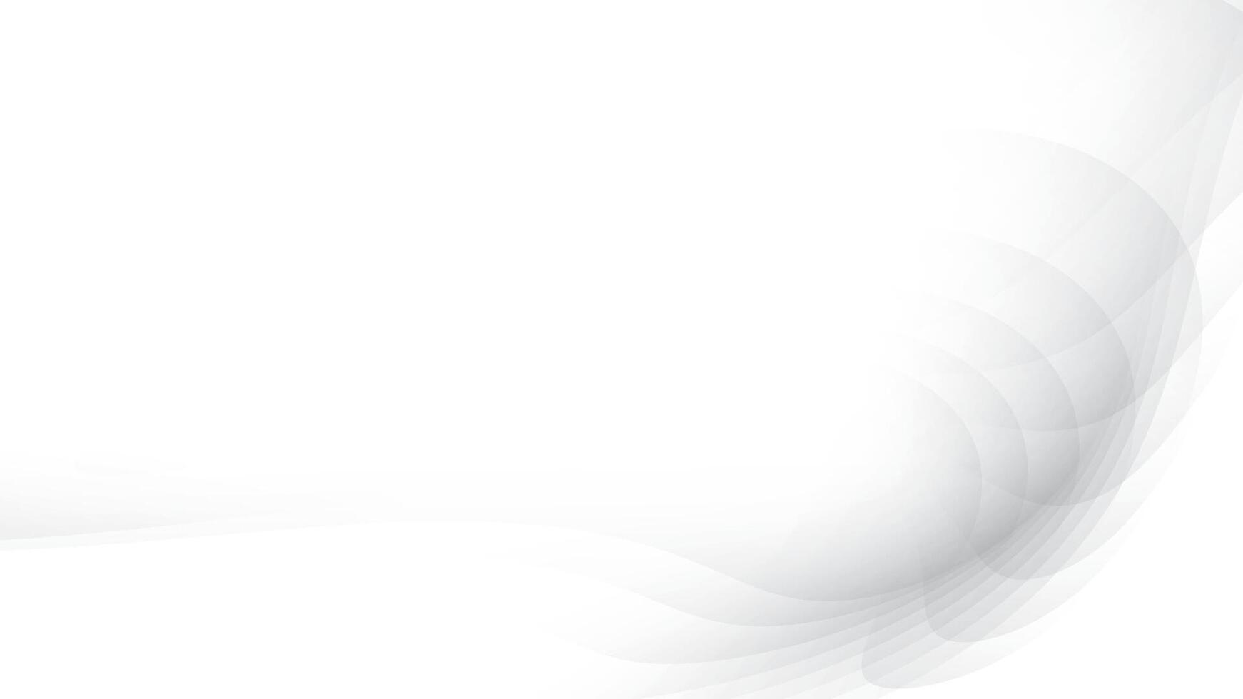 Abstract  white and gray color, modern design stripes background with round shape. Vector illustration.