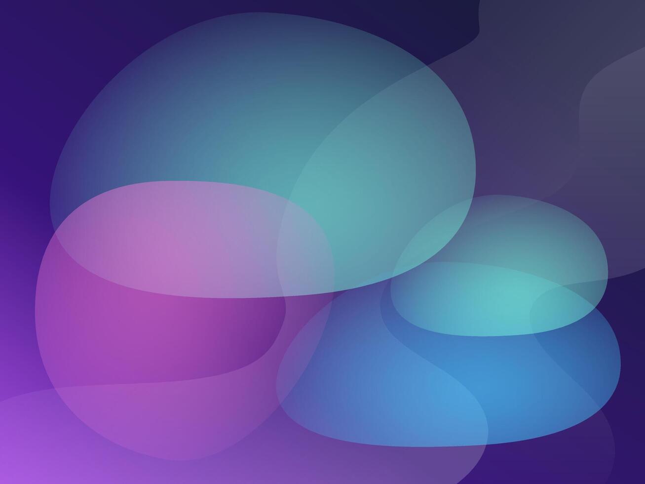 Abstract Background Design with Circles, Lines, and Smooth Curves vector
