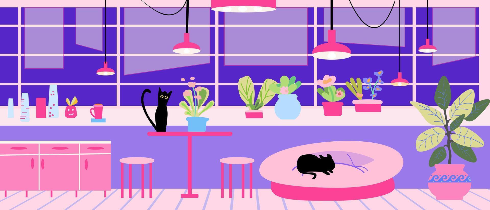Office facilities and design isolated cartoon vector illustrations set.